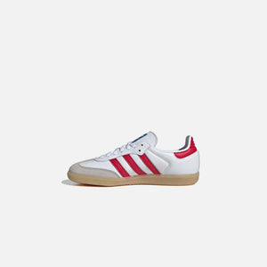 adidas PS Samba OG - Cloud White / Collegiate Red / Gum