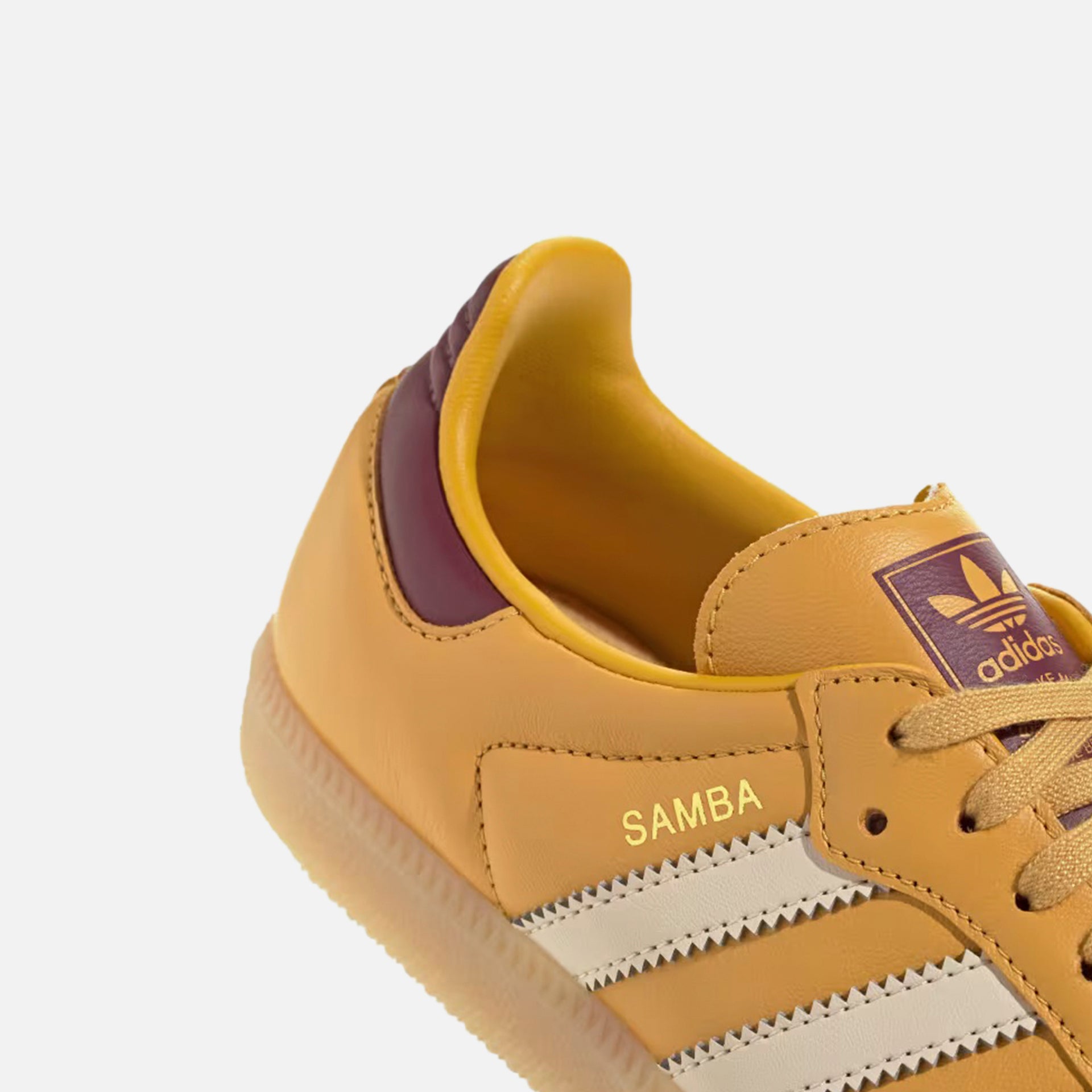 adidas Junior Samba OG - Yellow / Crystal Sand / Shadow Red