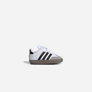 adidas Samba Crib - Cloud White / Core Black / Clear Granite