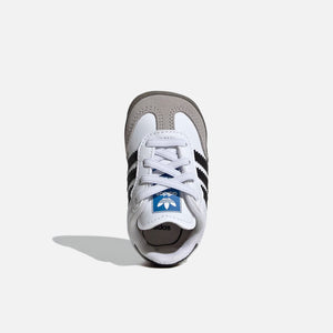 adidas Samba Crib - Cloud White / Core Black / Clear Granite