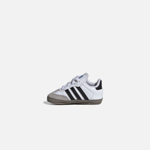 adidas Samba Crib - Cloud White / Core Black / Clear Granite