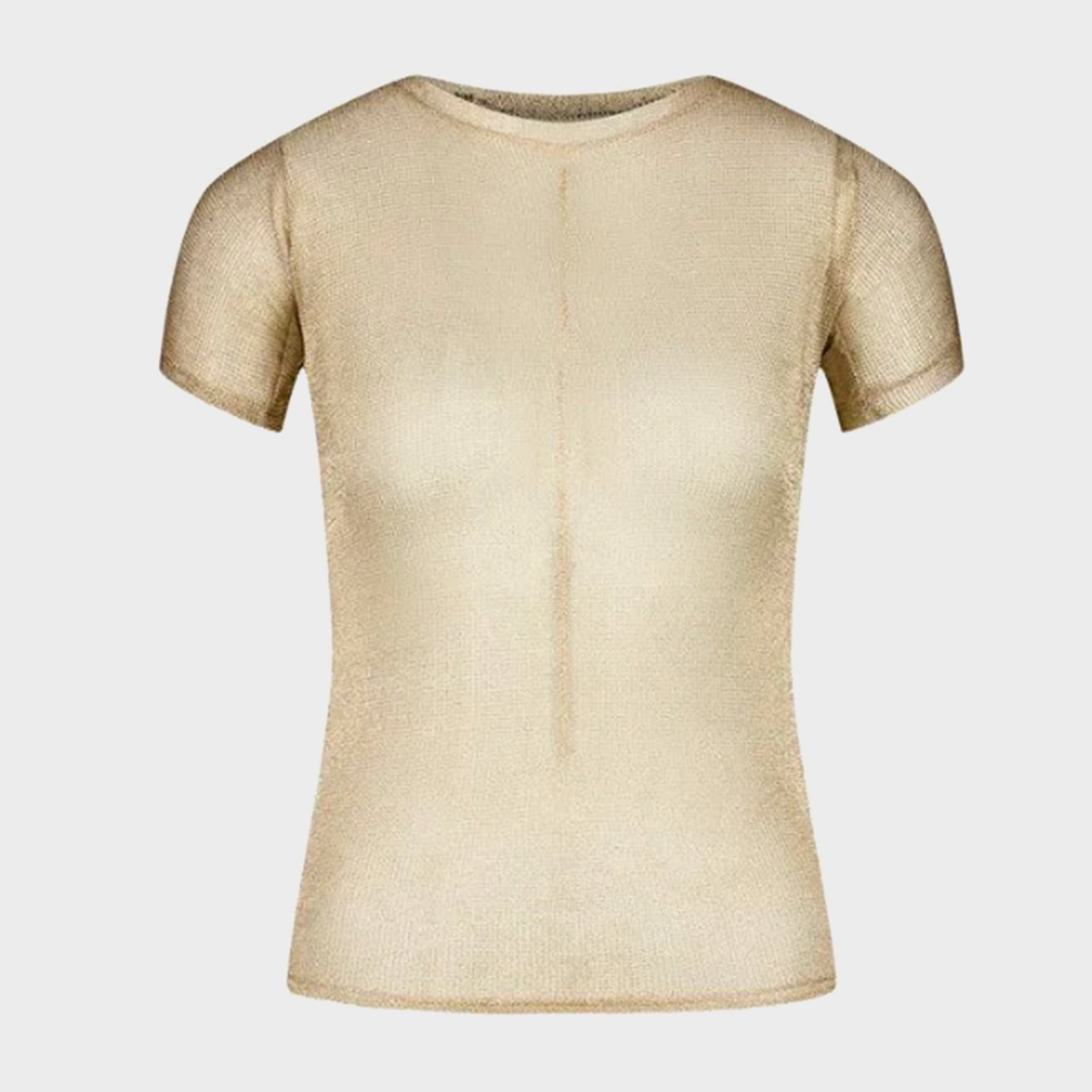 Ottolinger Deconstructed T-Shirt - Gold