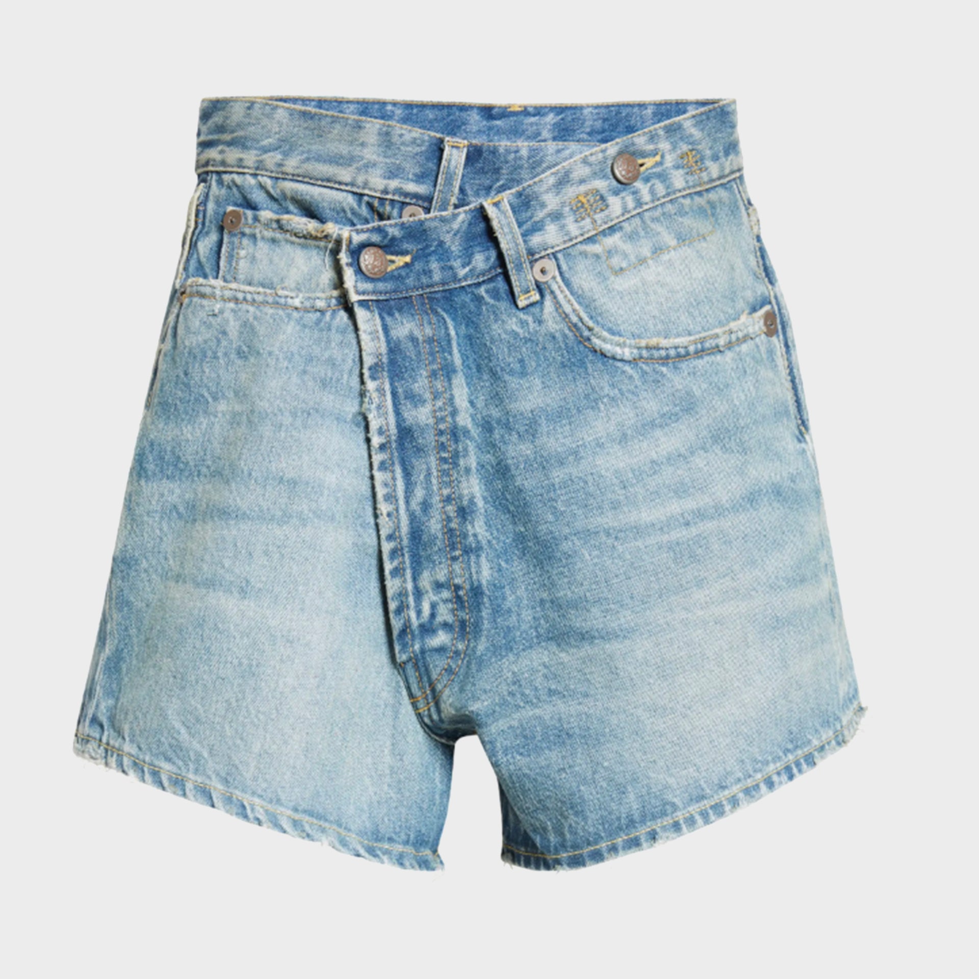 R13 Crossover Short - Bain Blue
