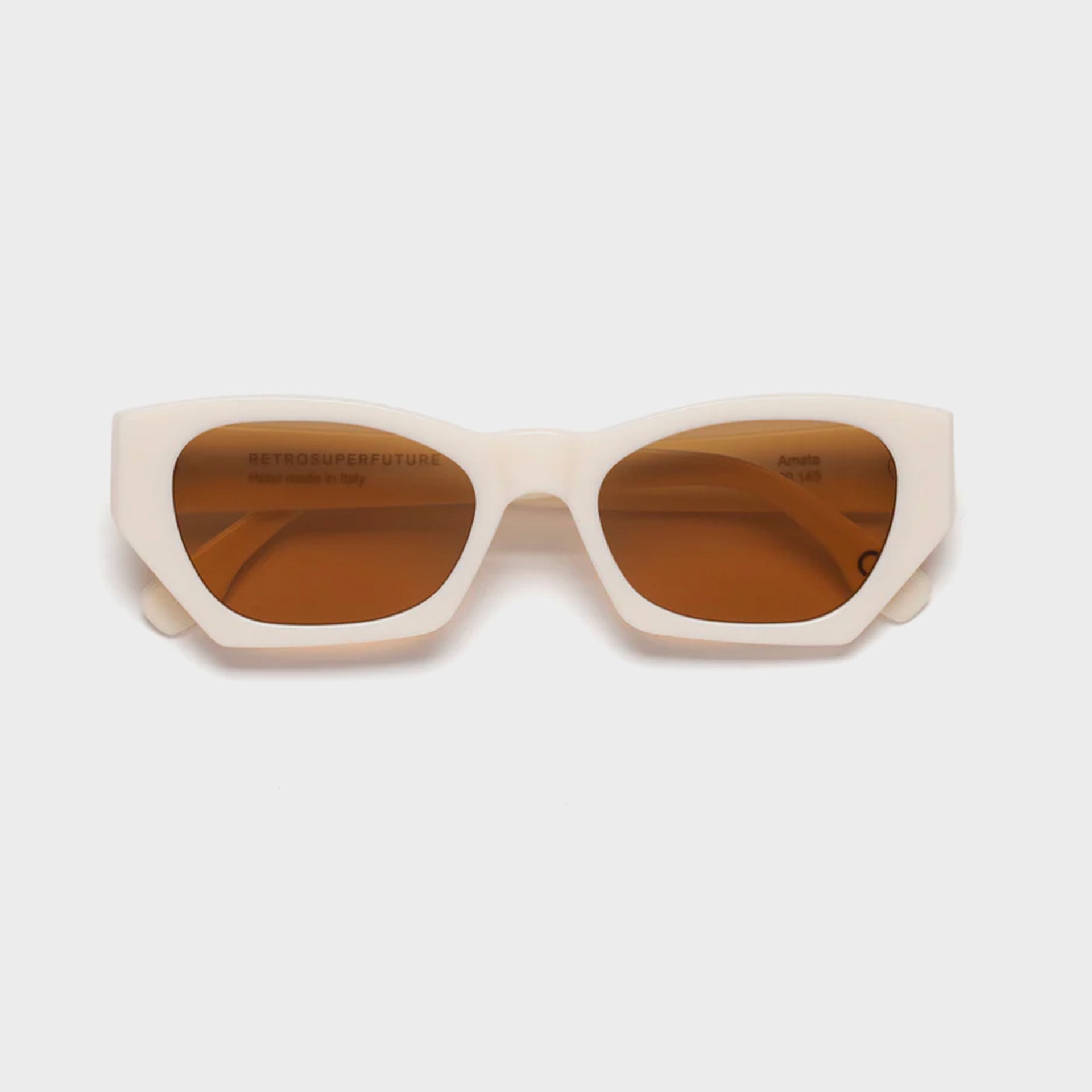 RETROSUPERFUTURE Sun Amata Frames - Panna