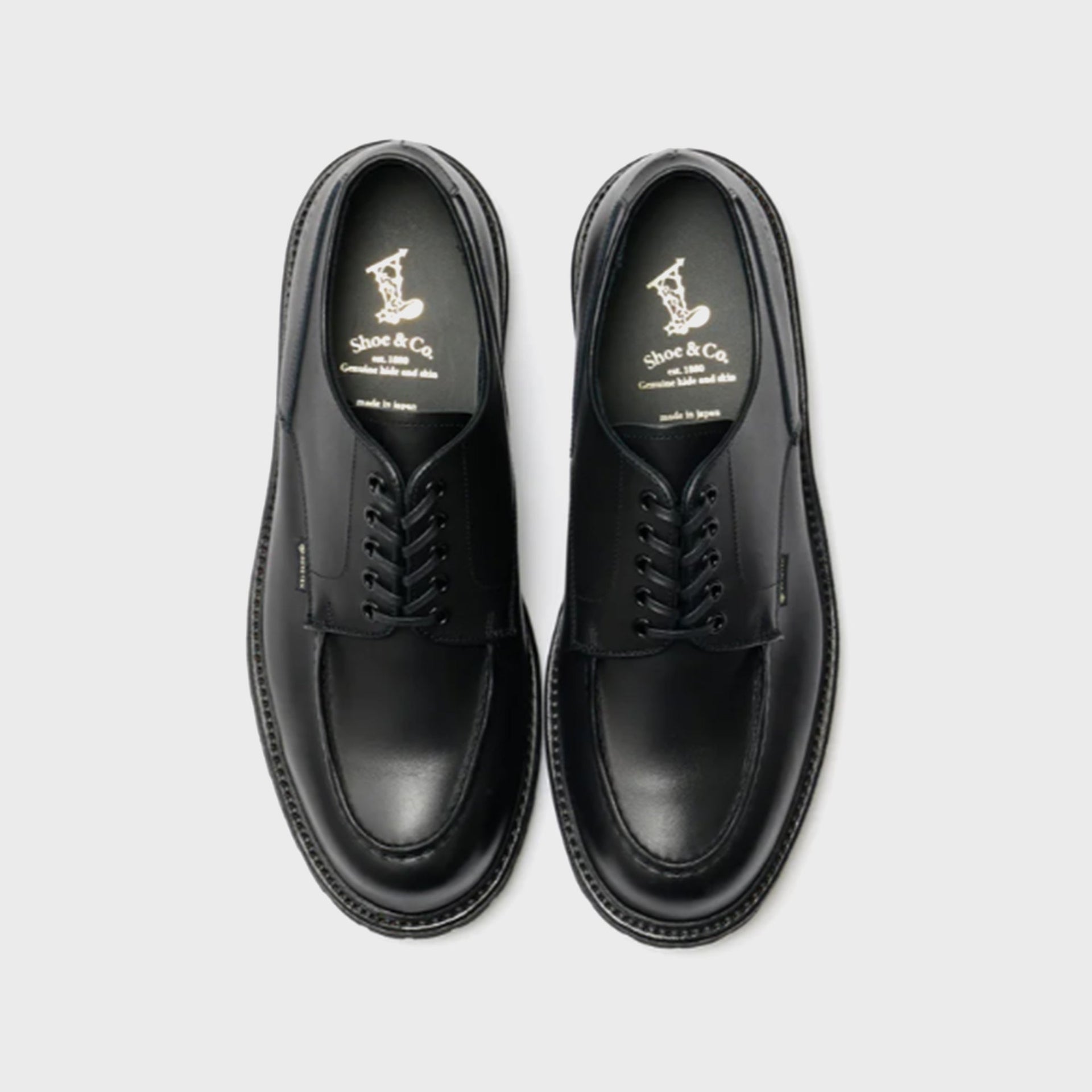 Regal Shoe & Co. U-Tip GTX Embossed - Black