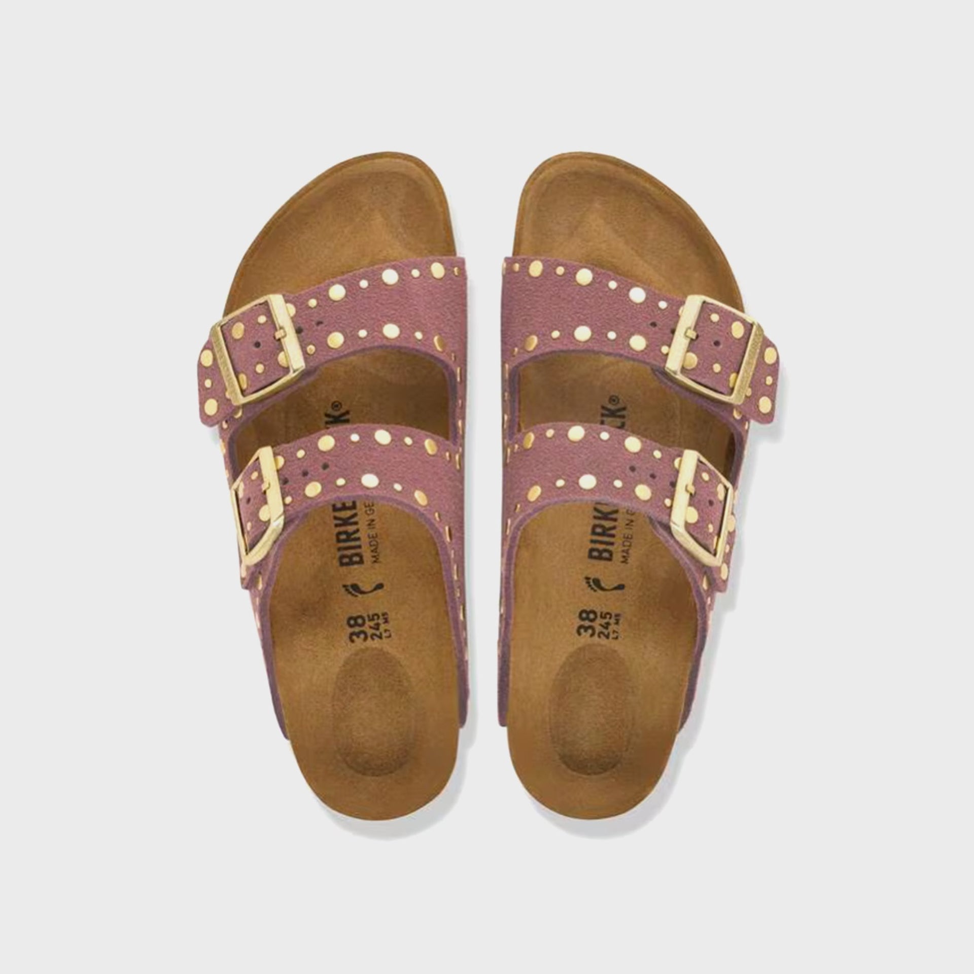 Birkenstock WMNS Arizona Rivets - Pepper