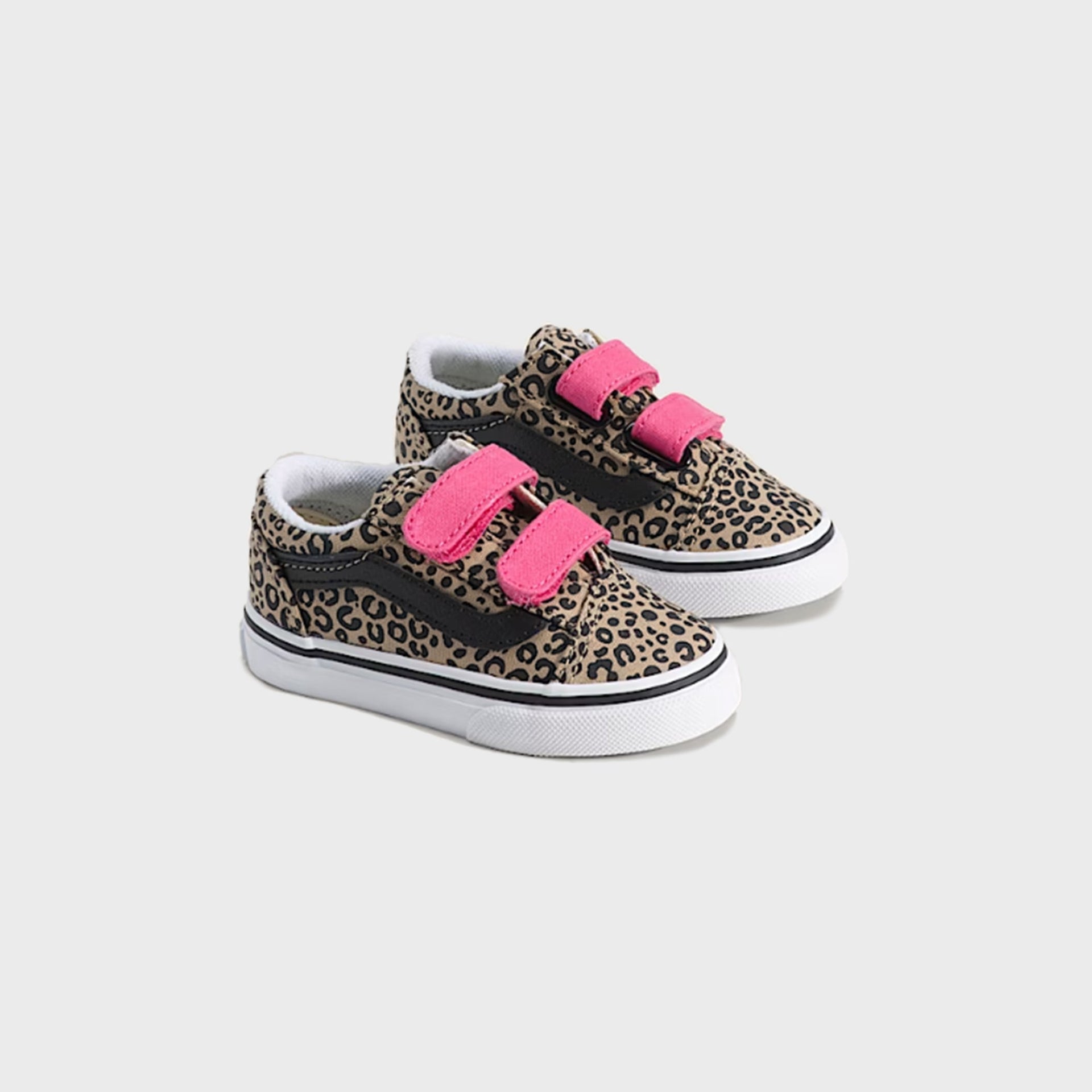 VANS TD Old Skool V - Leopard Pop Incense / Pink Velvet