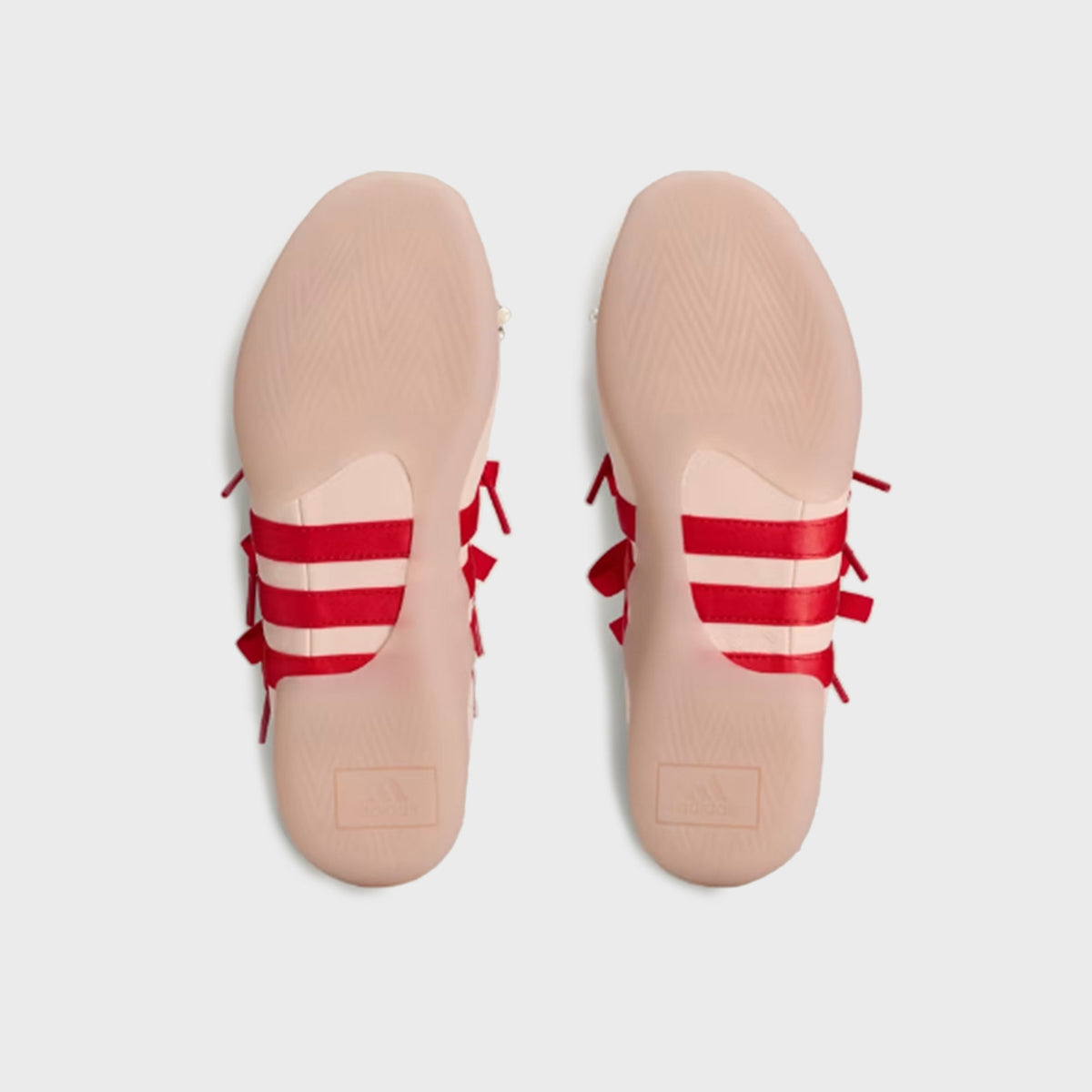 adidas x Simone Rocha WMNS Taekwondo Ballerina Leather - Pink Tint / Better Scarlet