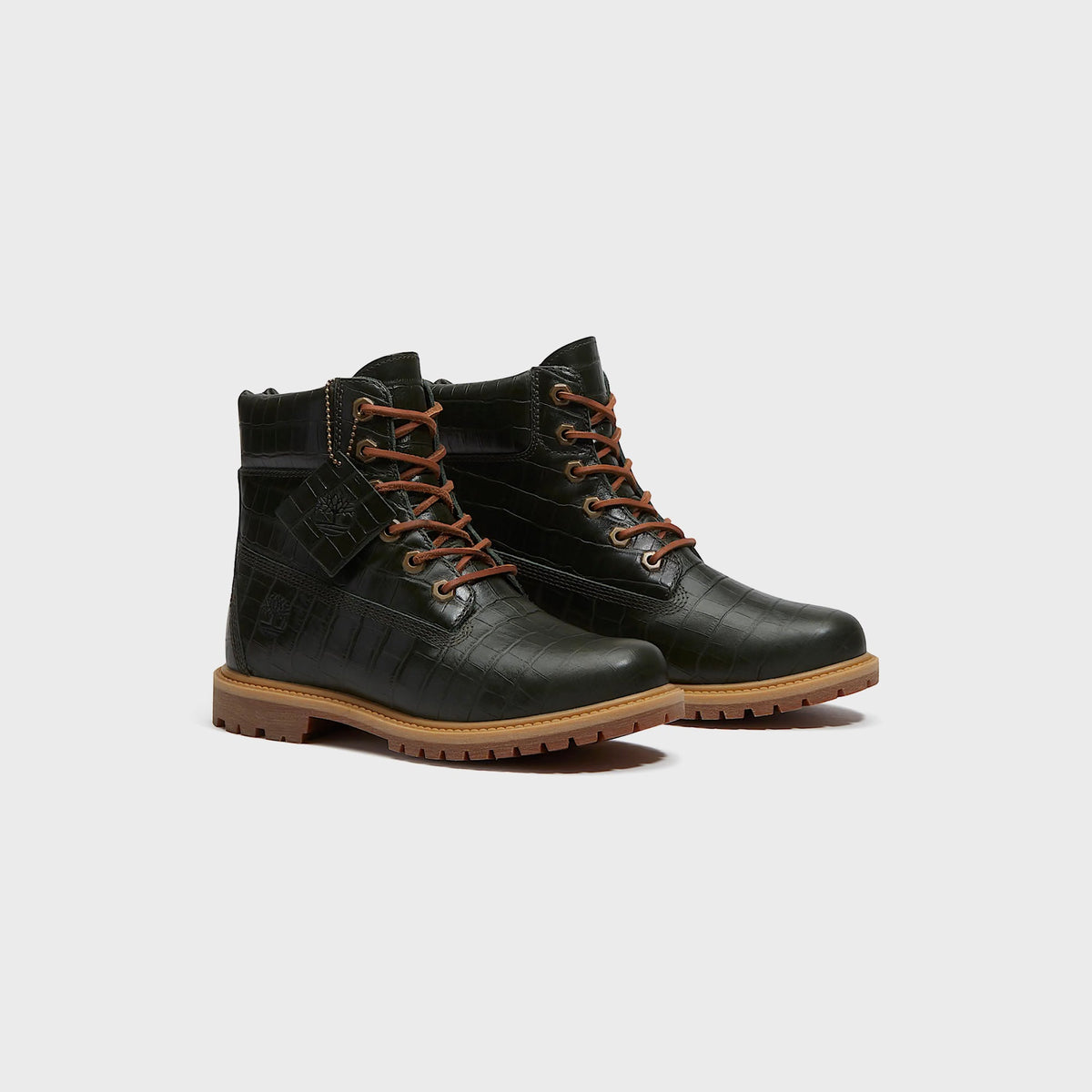 Timberland WMNS Premium 6 Inch Boot - Dark Green Full Grain
