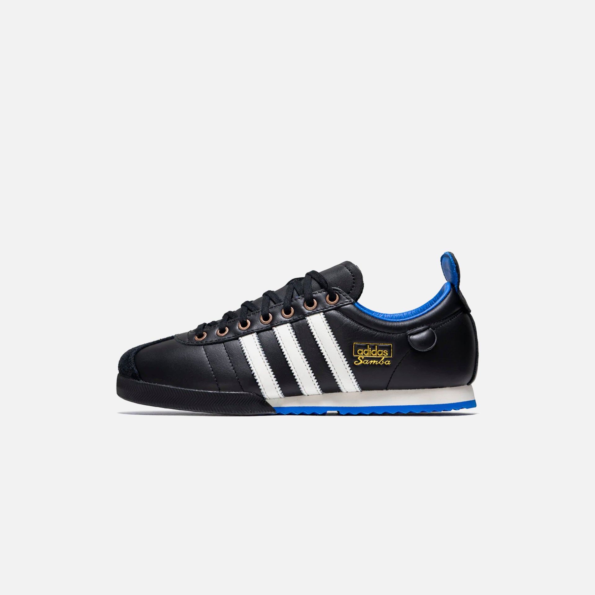 adidas Samba 62 - Core Black / Cloud White / Blue Bird