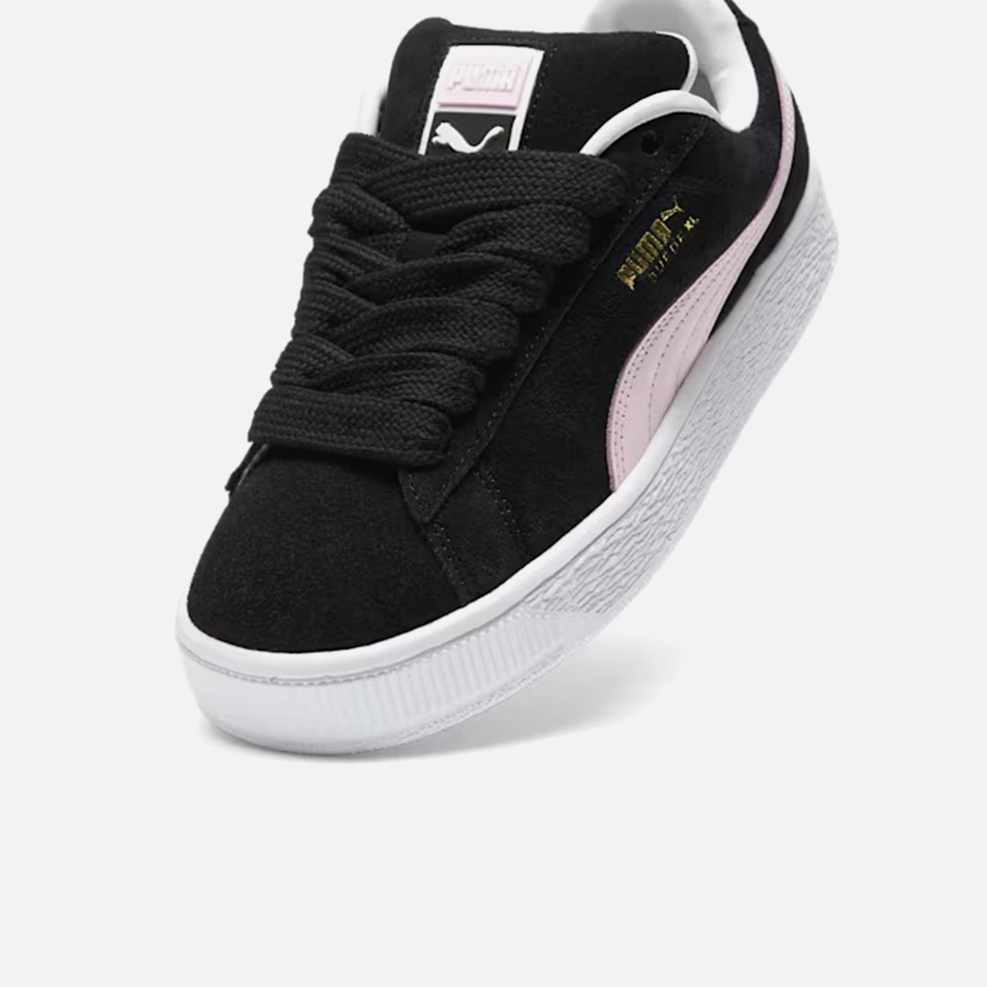 Puma WMNS Suede XL - Puma Black / Whisp of Pink – Kith
