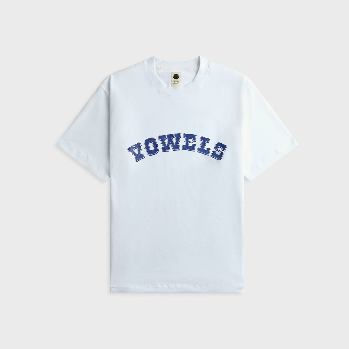 vowels Cowboy Tee - White