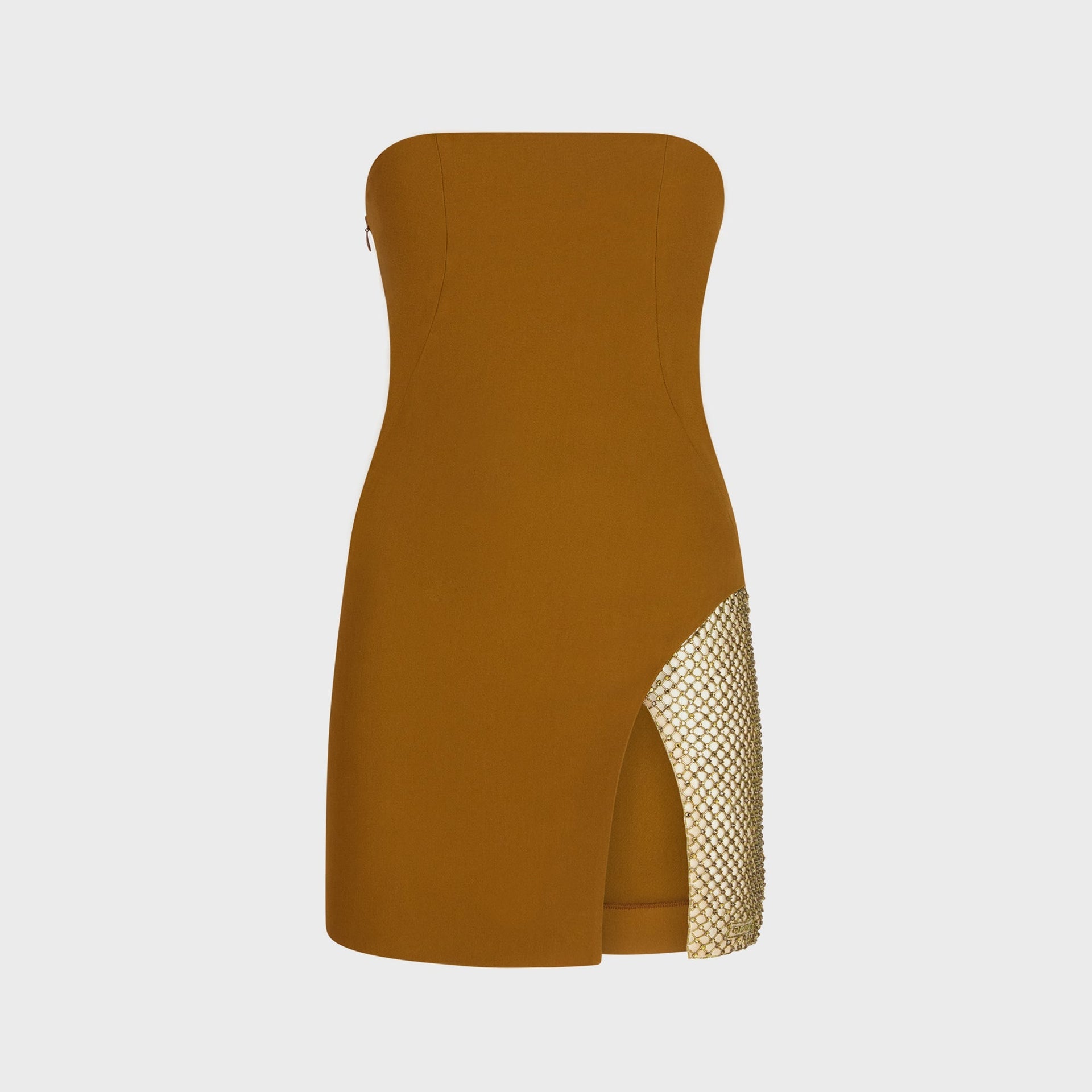 The Attico Mini Dress in Military Green