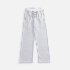 T by Alexander Wang Wid Leg Sweatpant with Logo Elasitic Brief - White