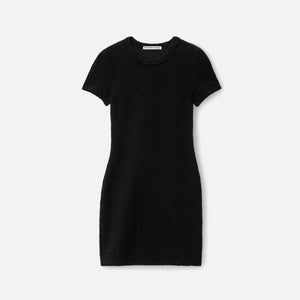 T by Alexander Wang Crew Neck Dress - Black