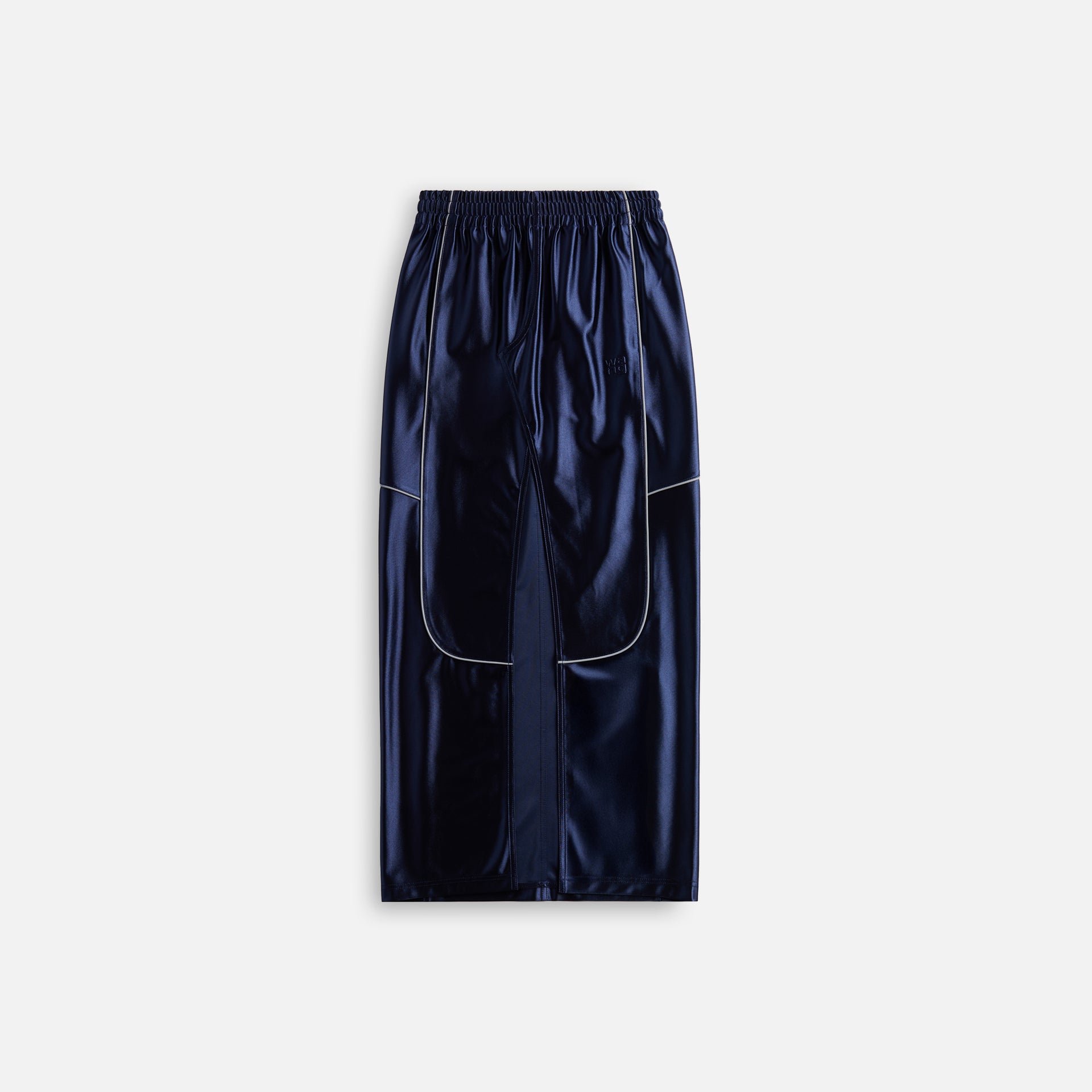 T by Alexander Wang Deconstructed Tube Skirt - Navy Grey