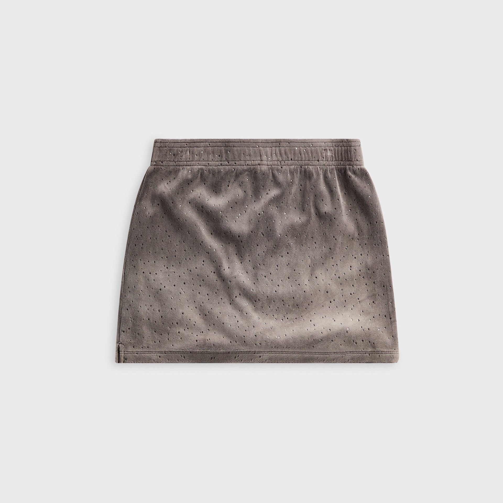 Alexander Wang Mid-Rise Mini Hotfix Skort - Grey
