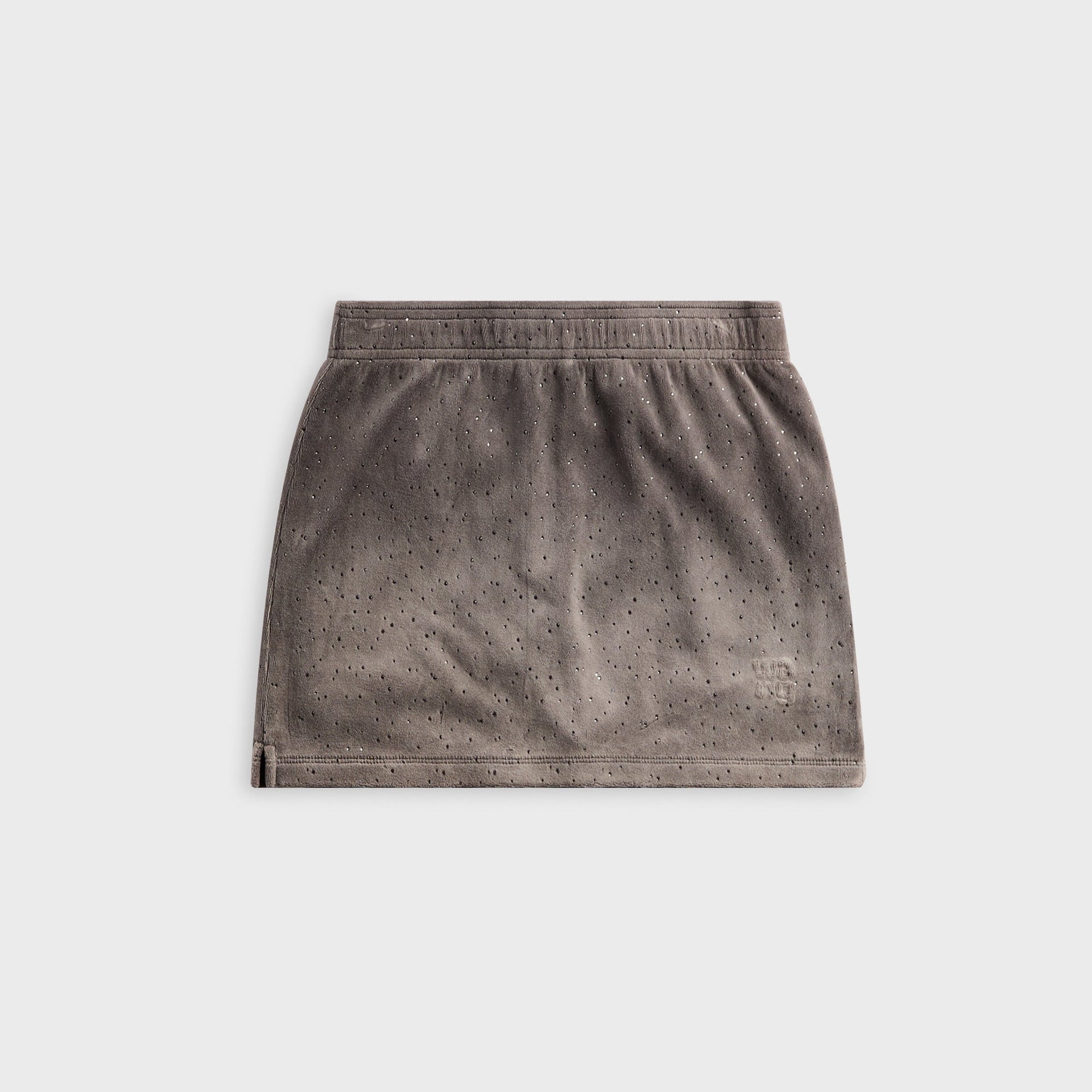 Alexander Wang Mid-Rise Mini Hotfix Skort - Grey