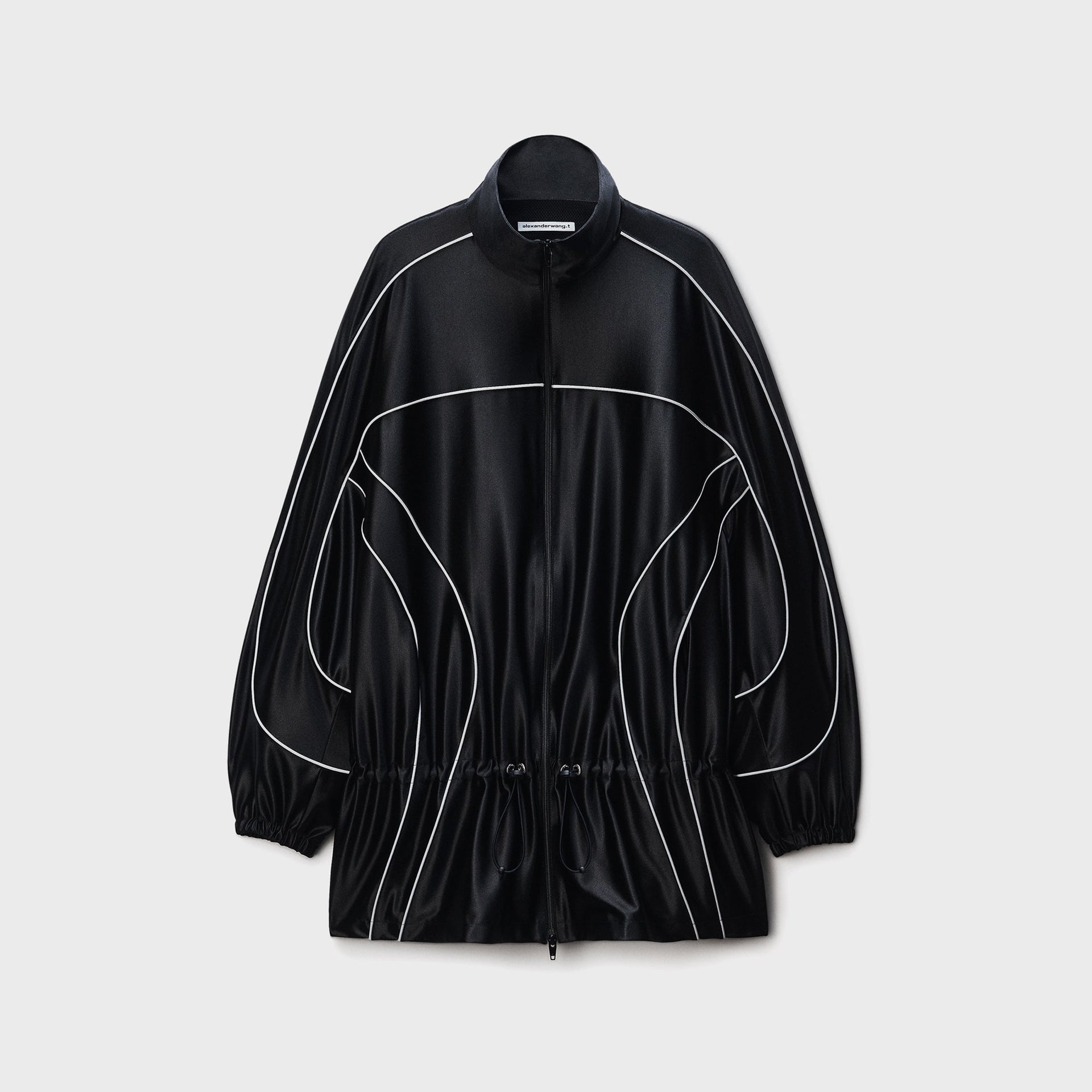 Alexander Wang Dropwaist Parka Dress - Black Kith Alexander Wang Dropwaist Parka Dress - Black Kith