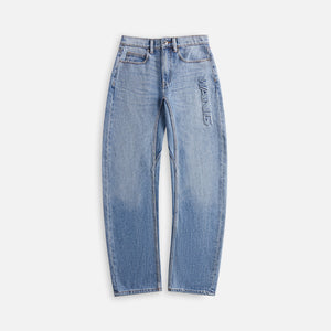 T by Alexander Wang Mid Rise Bowed Gusset Jean - Classic Light Indigo