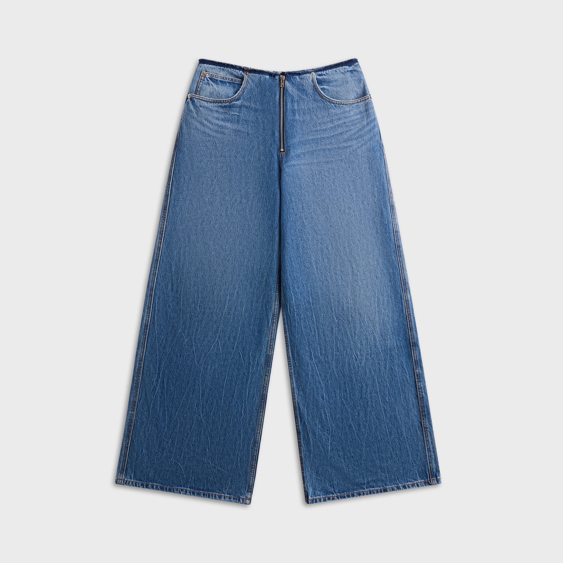 Alexander Wang Surge Wide Leg Jean - Blue