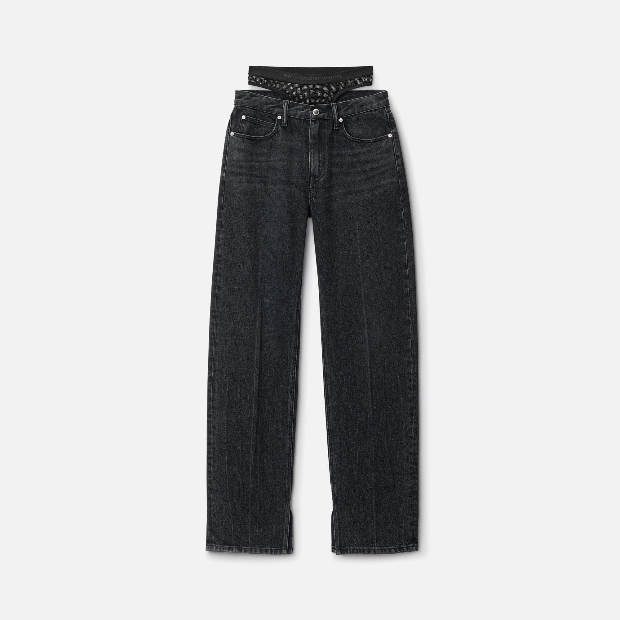 KITH Women’s High Rise outlets Straight Jeans