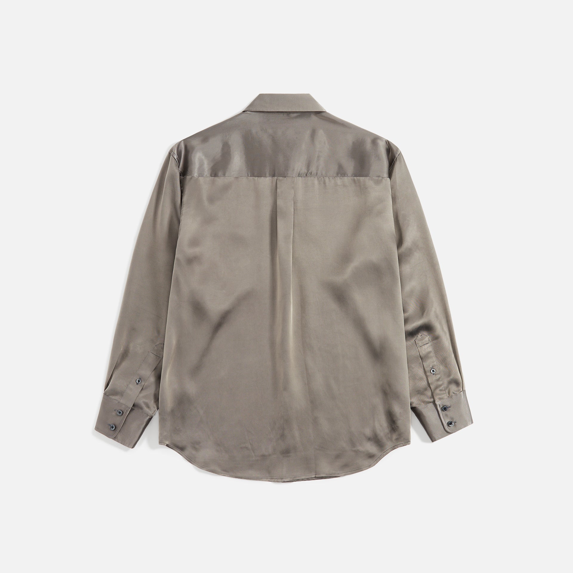 T by Alexander Wang Boyfriend Shirt - Grey / Black