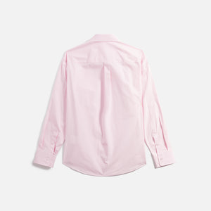 T by Alexander Wang Boyfriend Shirt with Logo - Pink