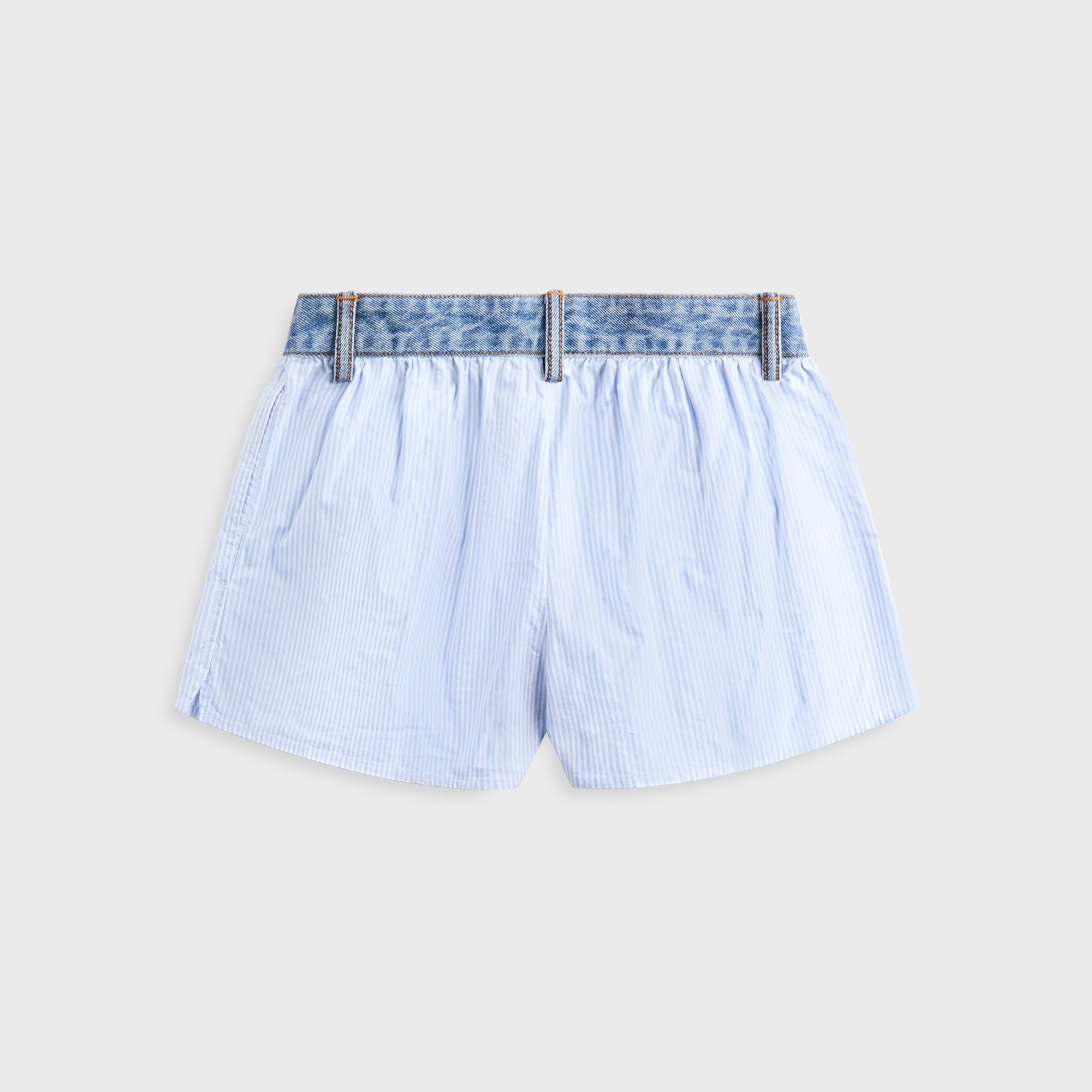 T by Alexander Wang Denim Waistband Short - Blue – Kith