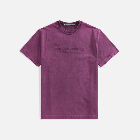 T by Alexander Wang Tee with Bi Color Acid - Acid Candy