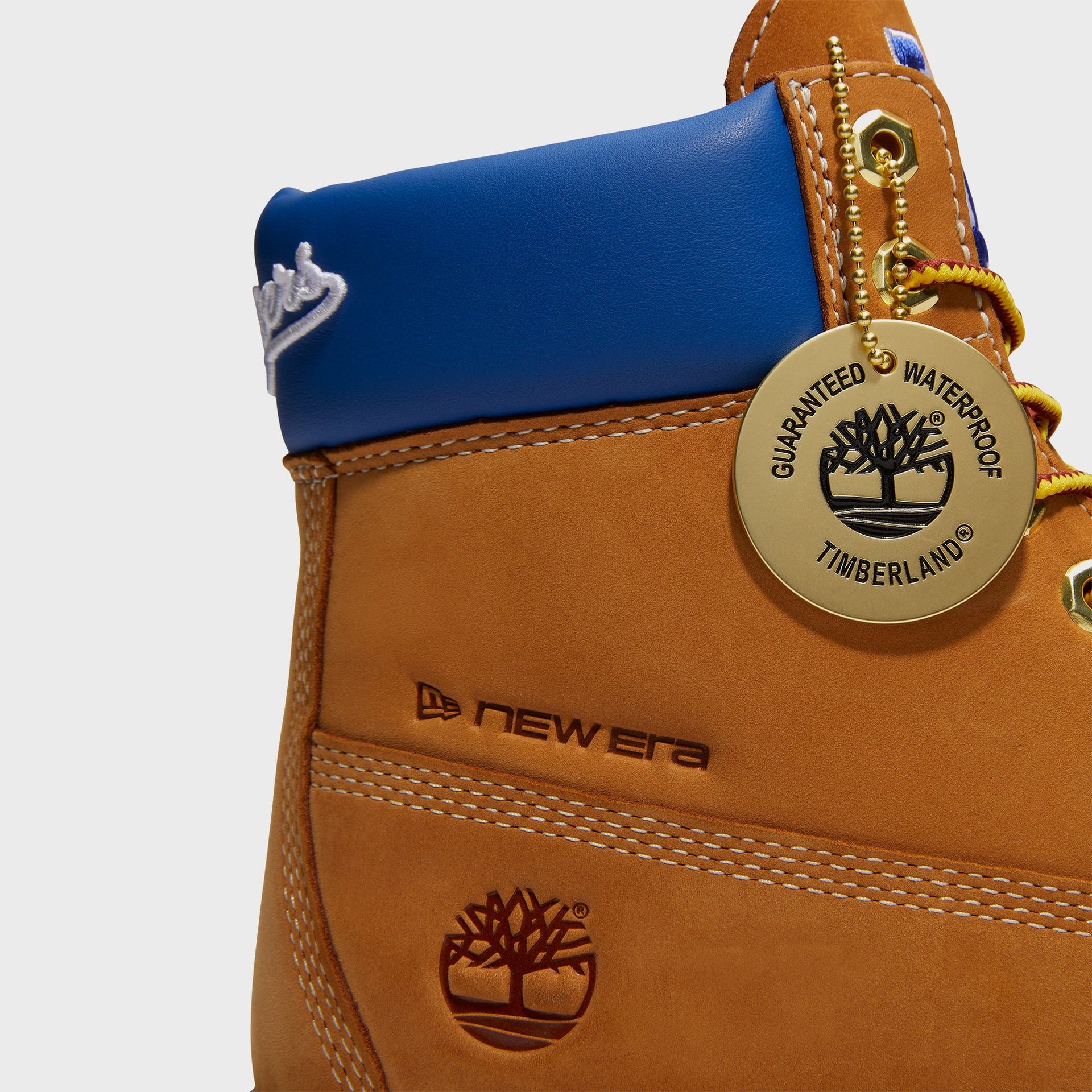 Timberland x New Era Heritage Premium 6-Inch Los Angeles Dodgers Waterproof Boot - Wheat