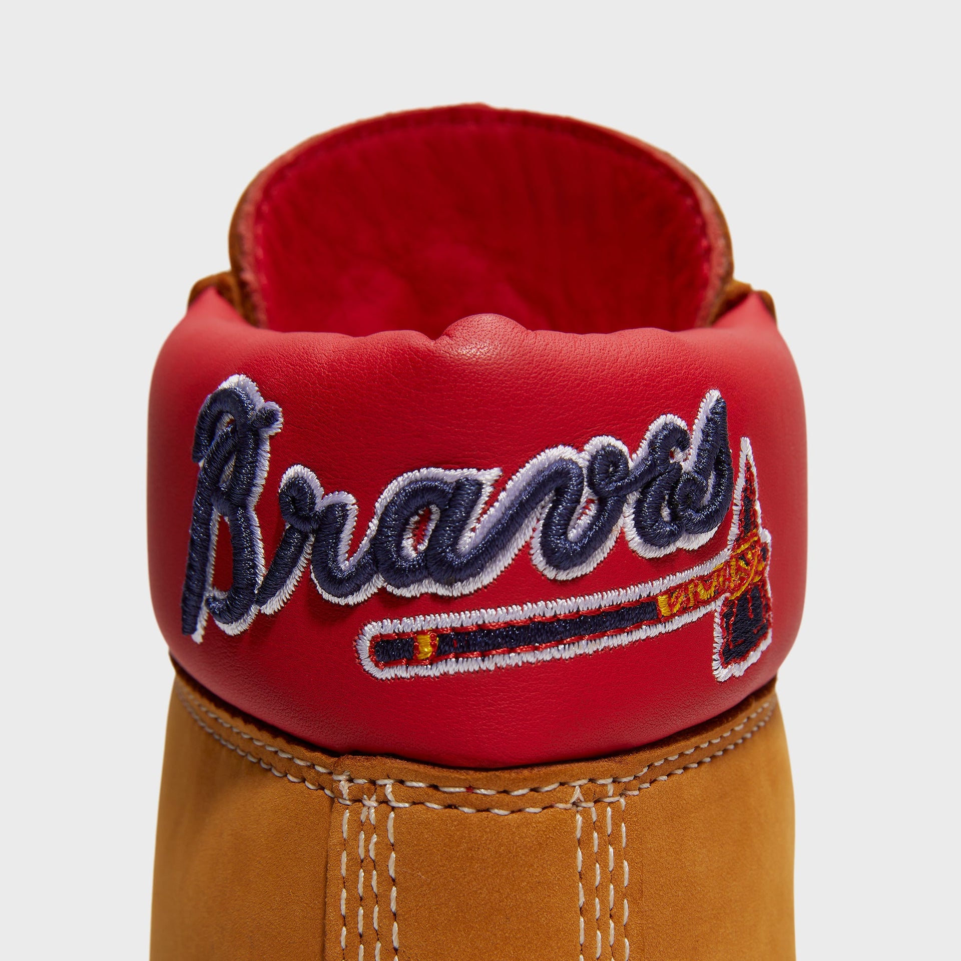 Timberland x New Era Heritage Premium 6-Inch Atlanta Braves Waterproof Boot - Wheat