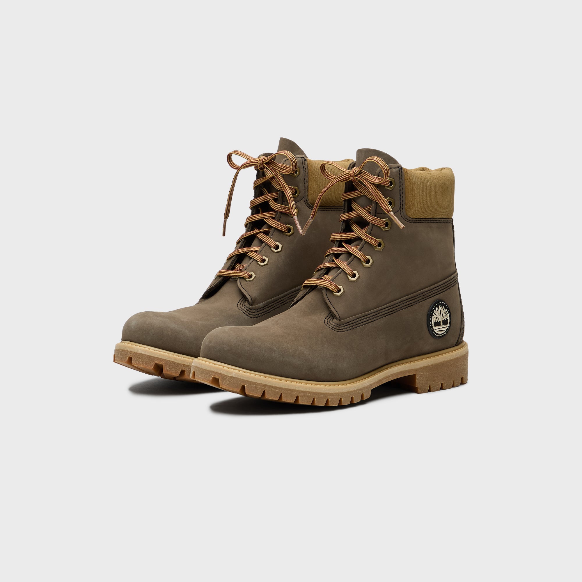 Timberland 6 Inch Lace Up Waterproof Boot - Dark Brown / Nubuck
