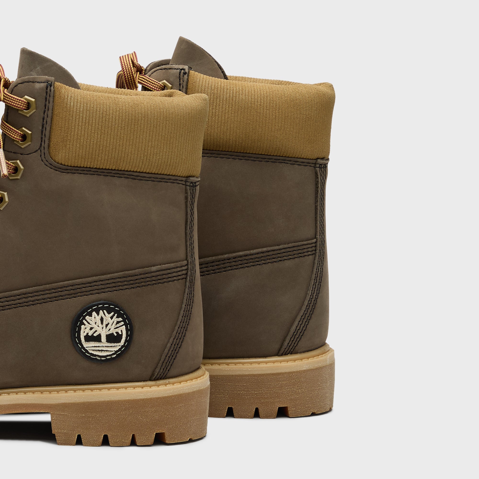 Timberland 6 Inch Lace Up Waterproof Boot - Dark Brown / Nubuck