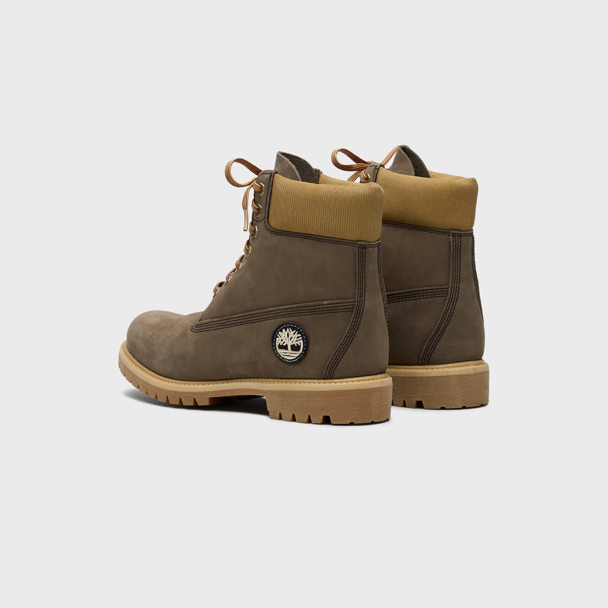 Timberland 6 Inch Lace Up Waterproof Boot - Dark Brown / Nubuck