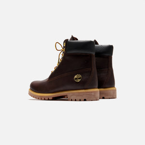 Timberland Premium Tall Lace Up Waterproof Boot - Brown