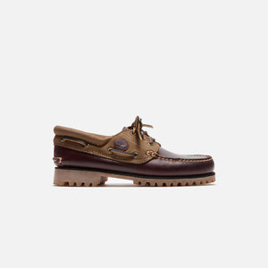 Timberland Boat Shoe - Burgundy Full Grain