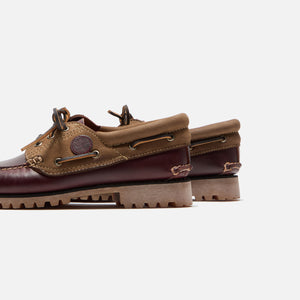 Timberland Boat Shoe - Burgundy Full Grain