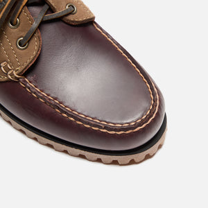 Timberland Boat Shoe - Burgundy Full Grain