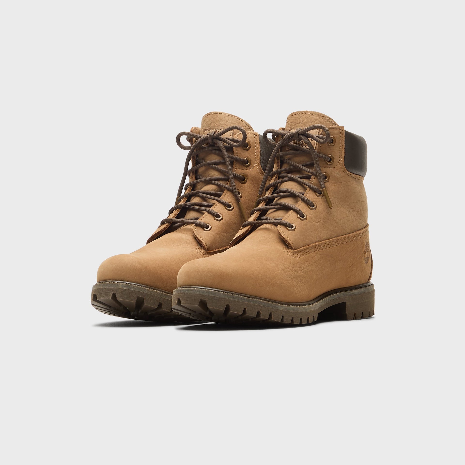 Timberland Premium 6-Inch Lace Waterproof Boots - Beige