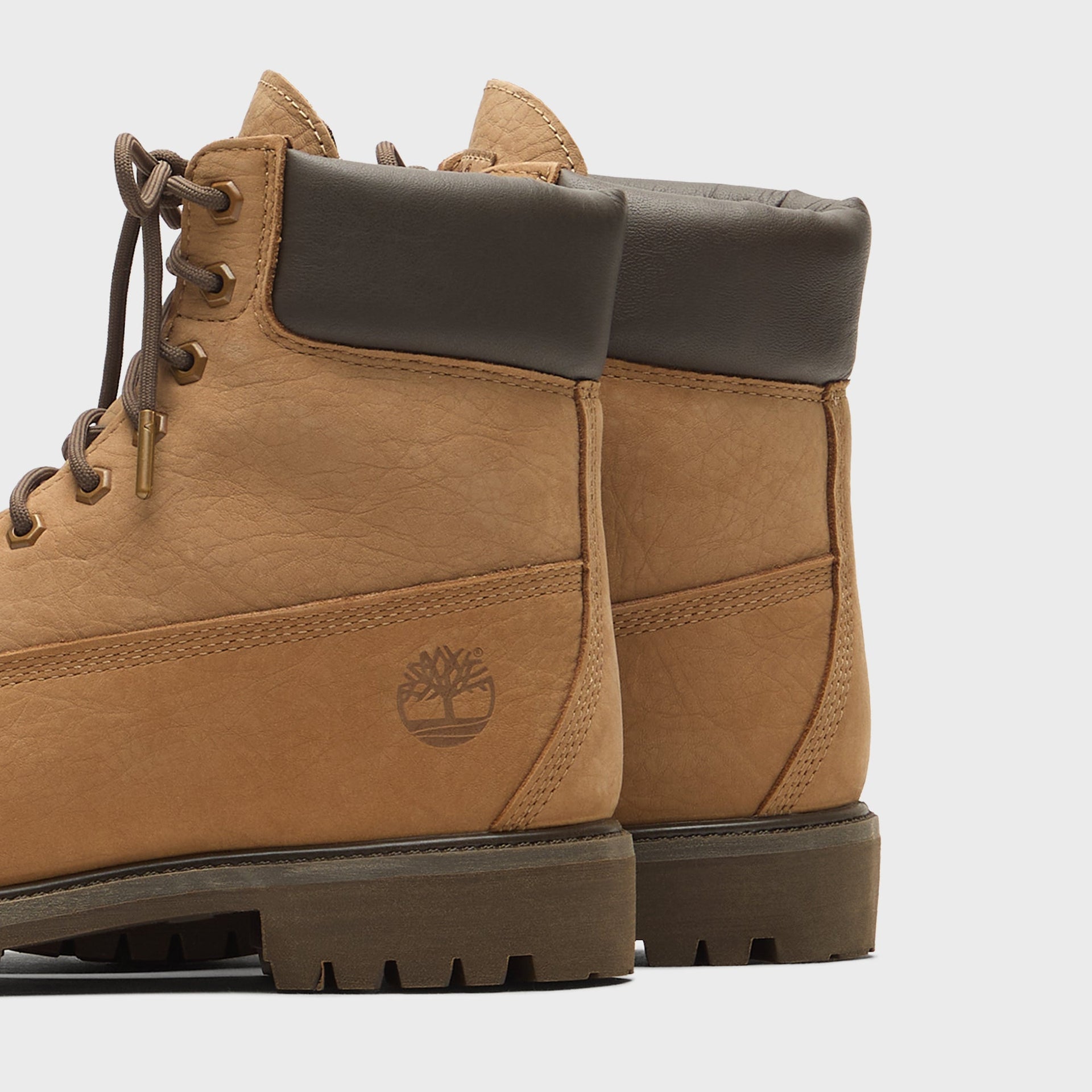 Timberland Premium 6-Inch Lace Waterproof Boots - Beige
