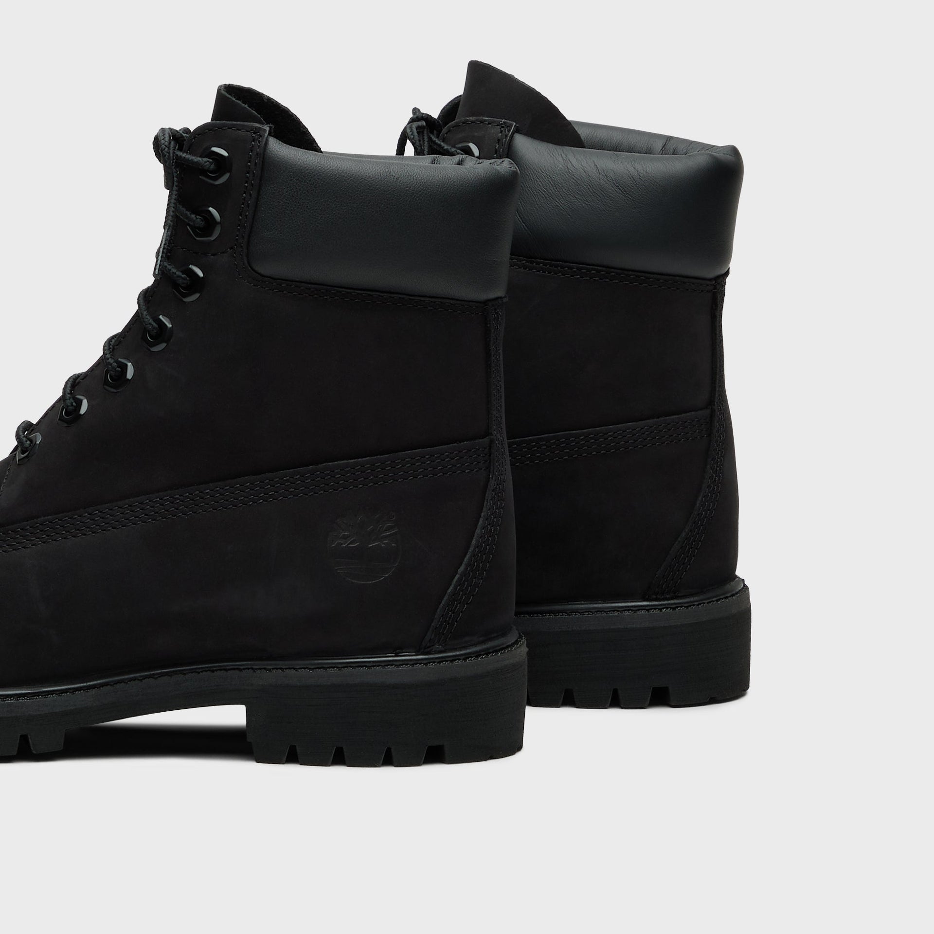 Timberland 6-Inch Lace Up Waterproof Boot - Black