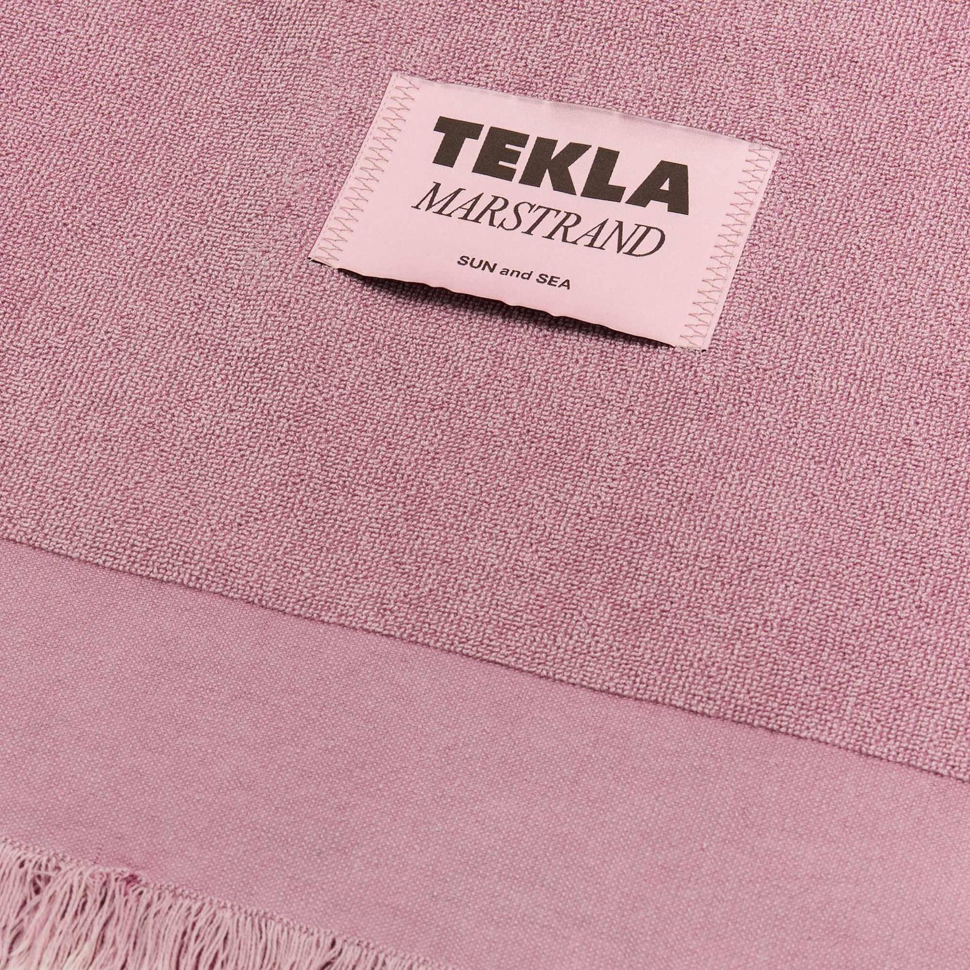 Tekla Beach Towel - Sun Bleached Fuchsia
