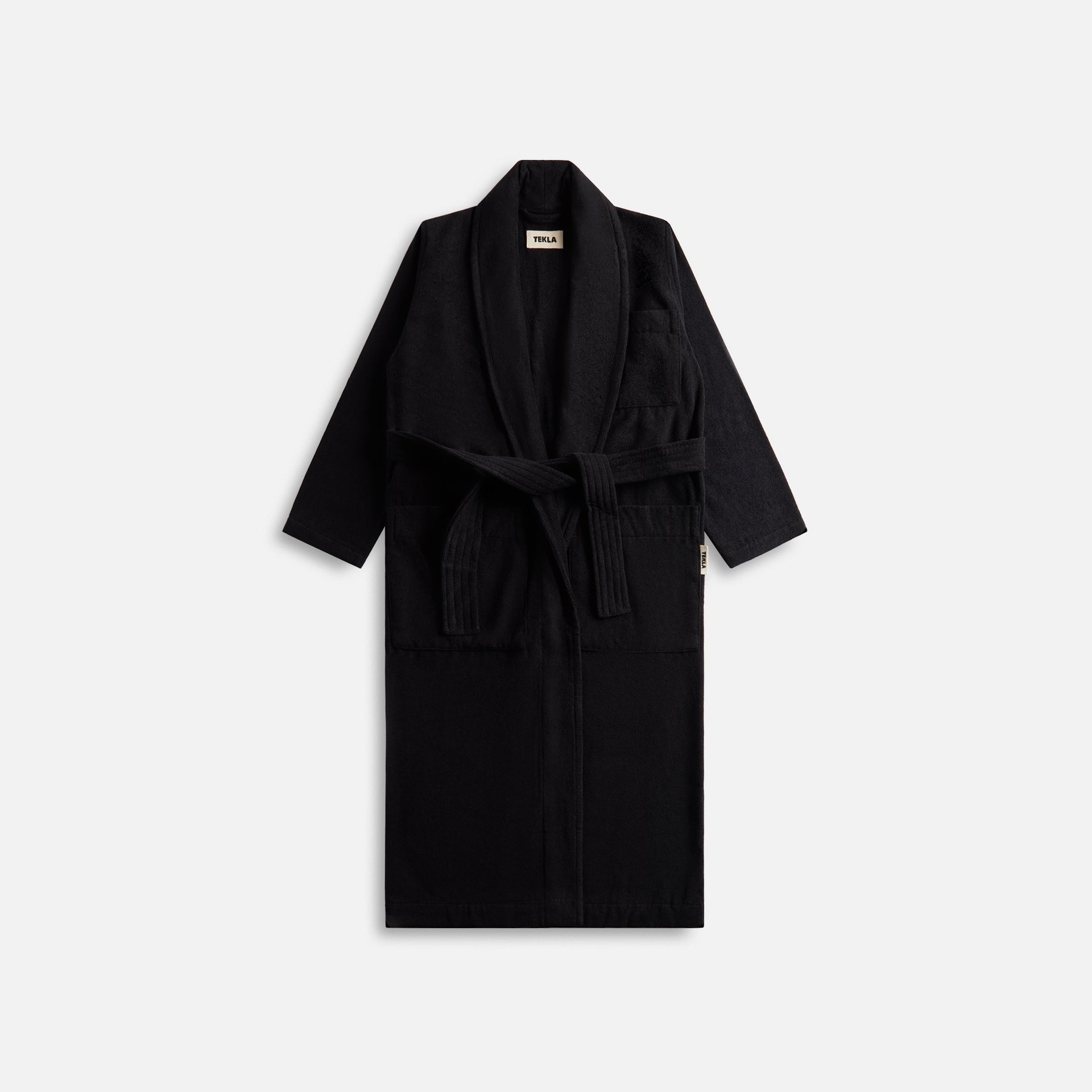 Tekla Classic Bathrobe - Black