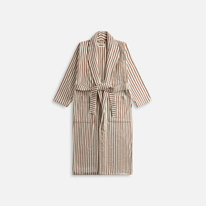 Tekla Classic Bathrobe - Kodiak Stripes