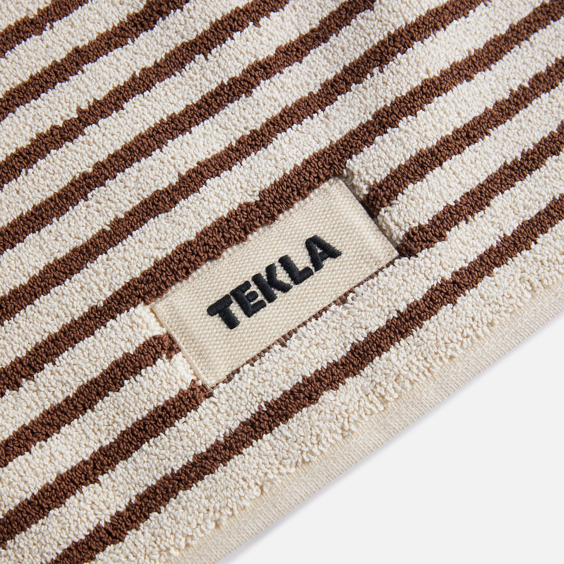 Tekla Bath Mat - Kodiak Stripes