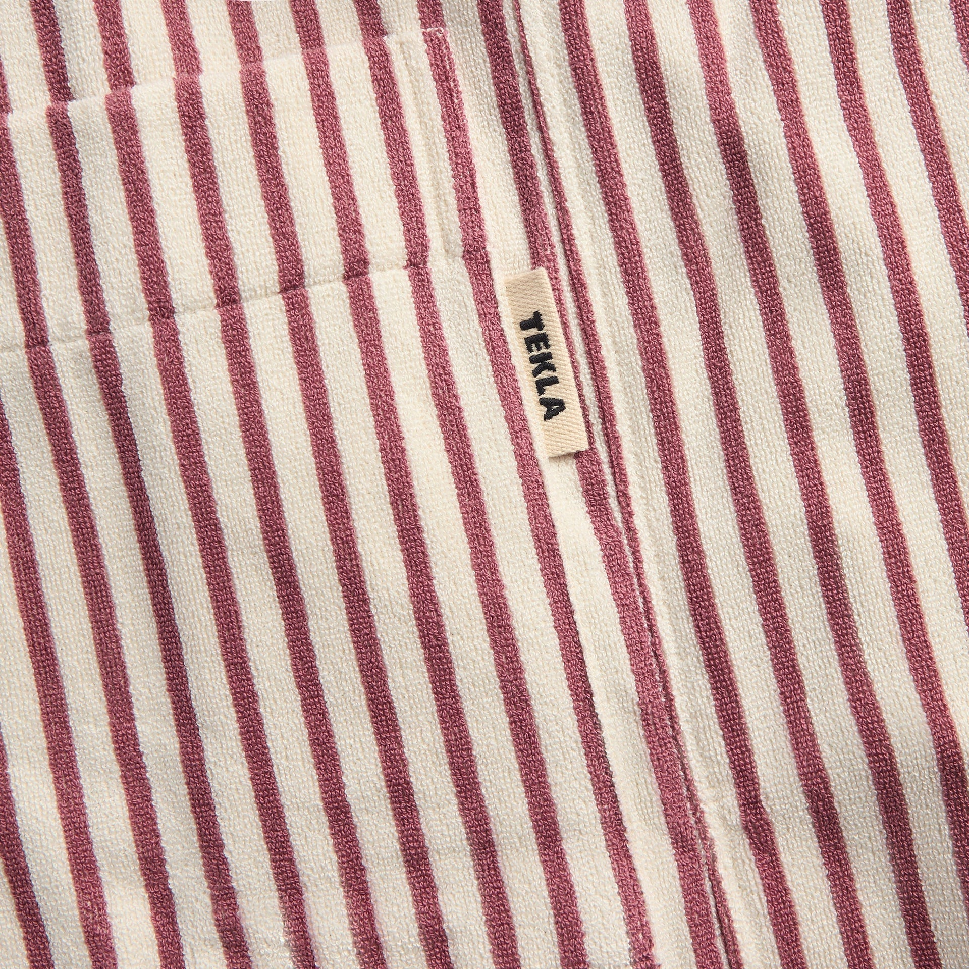 Tekla Classic Bathrobe - Ripple Stripes
