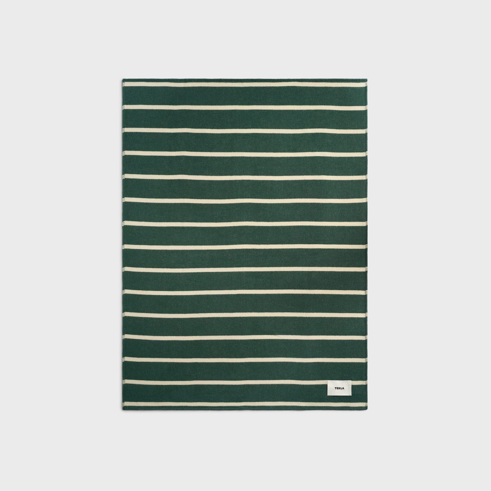 Tekla Lambswool Blanket - Rugby Stripes