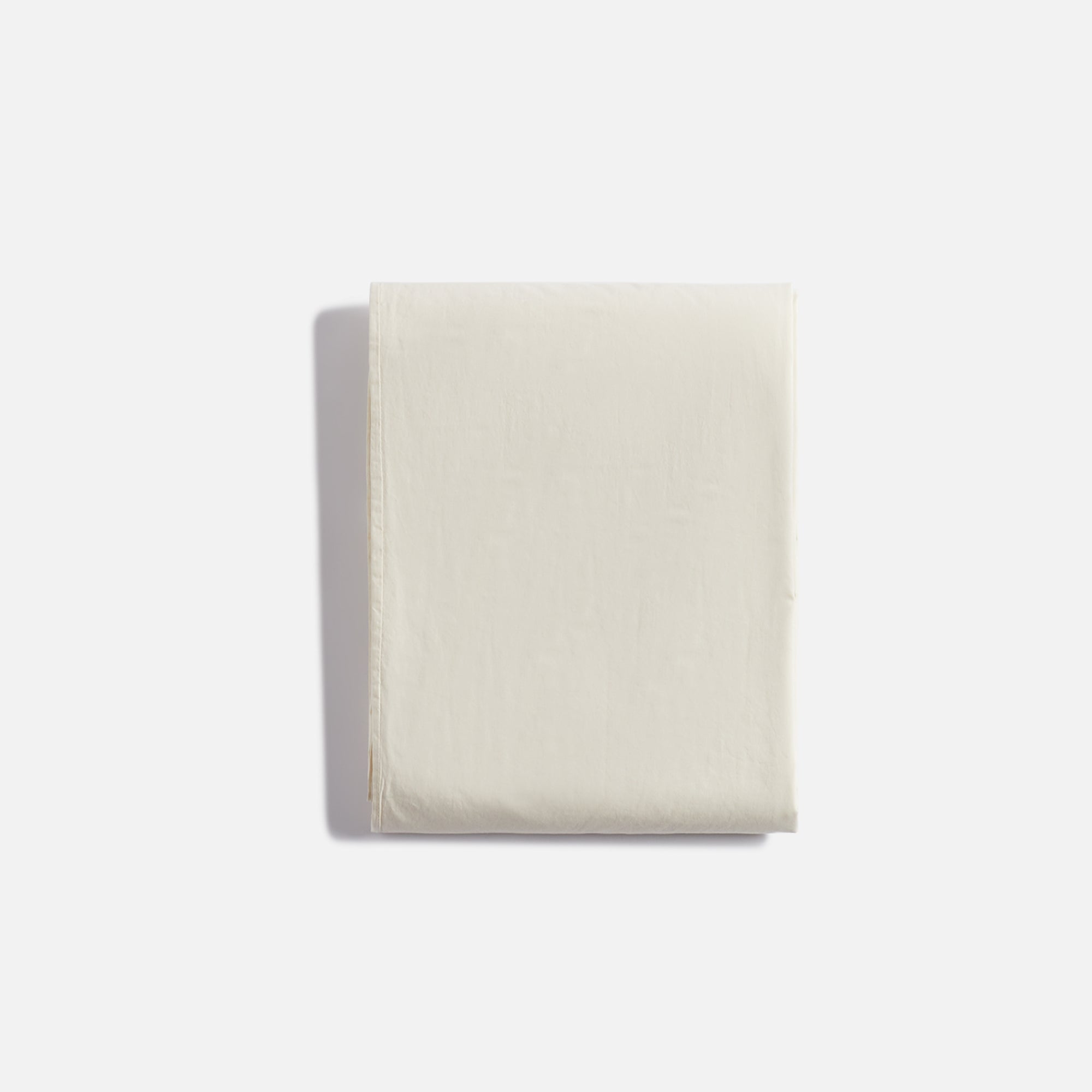 Tekla Percale Queen Duvet Cover - Winter White – Kith