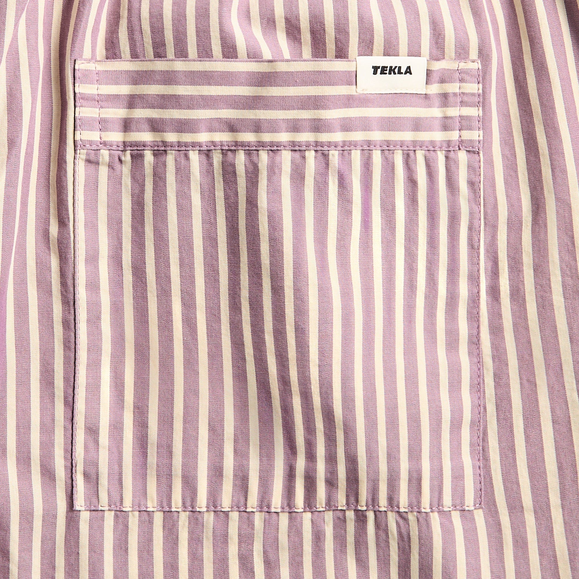 Tekla Poplin Pyjamas Pants - Skipper Stripes – Kith